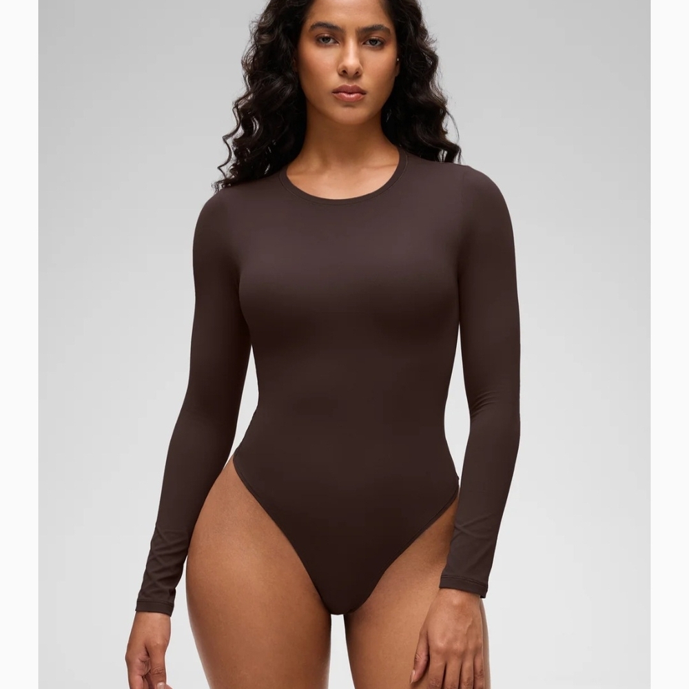 Nwt CRZ Yoga Large Softembrace Crew Neck Long Sleeve Bodysuit